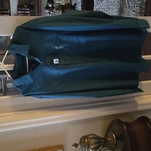 Van Heusen Teal Premium No Iron Long Sleeve Shirt Size 2XLT TALL NEW WITH TAGS